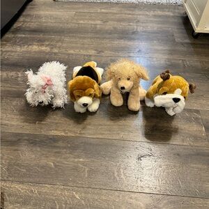 Set of 4 Ganz Webkins Stuffed‎ Animals